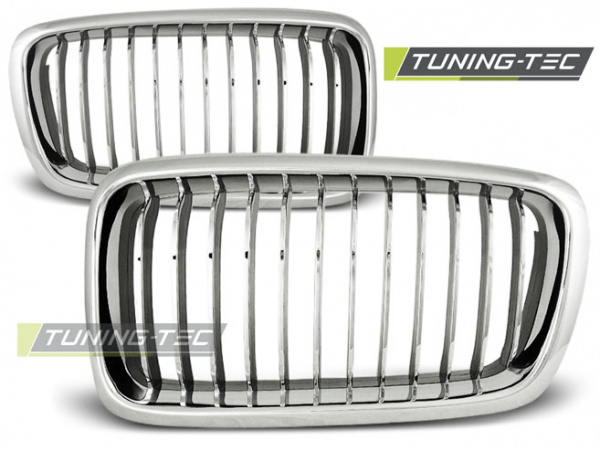 Upgrade Sportgrill Nieren für BMW 7er E38 94-01 chrom